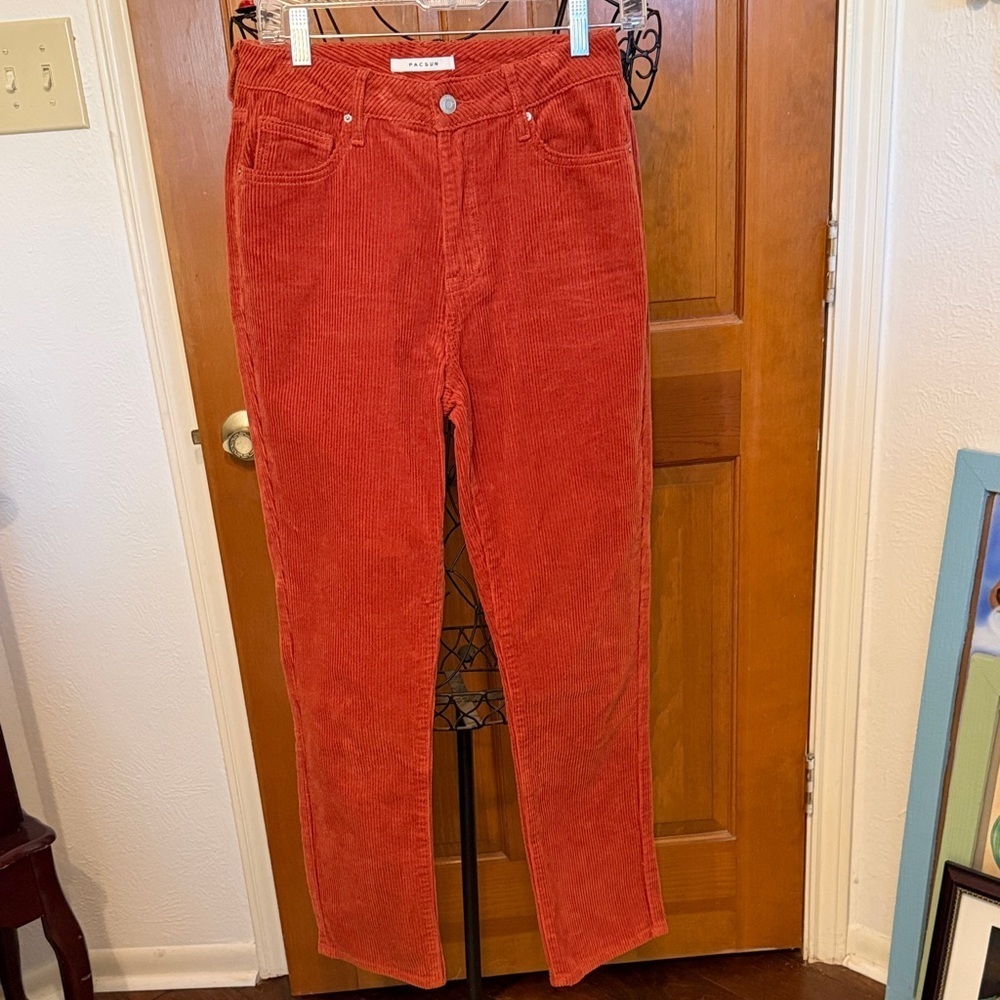 PacSun Burnt Orange Corduroy Pants